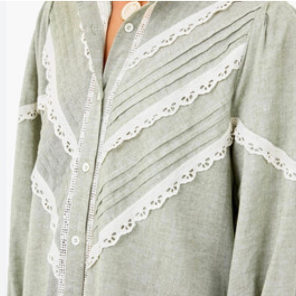 Tuckernuck Pomander Place Laurel Jolene Green Midi Dress (MSRP: $198) Medium - Picture 4 of 7